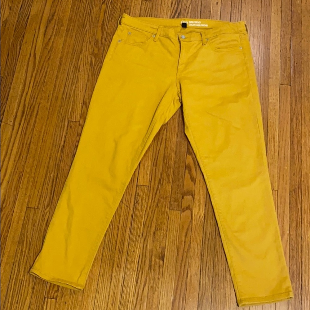 Gap Girlfriend Coupe Girlfriend Gold Jeans